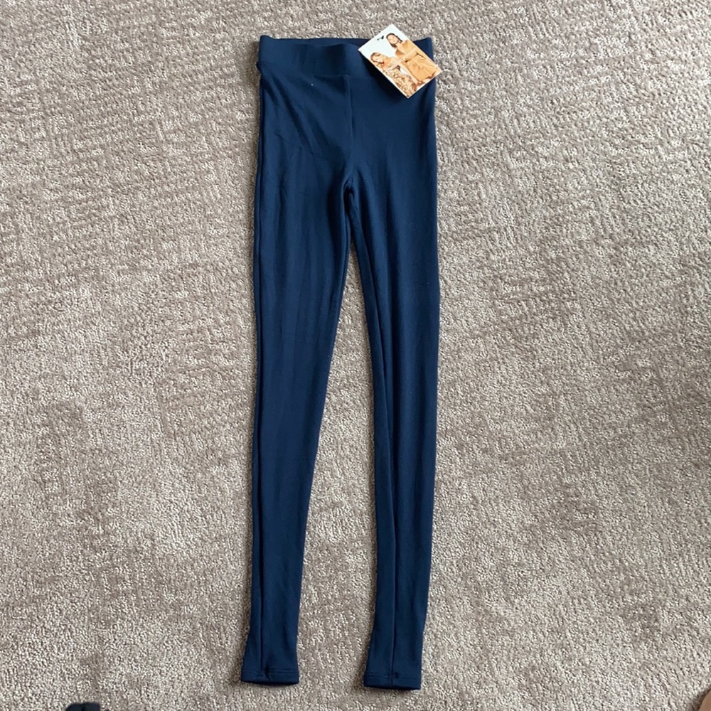 Naked wardrobe leggings NAVY XS NWT